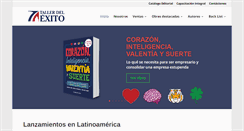 Desktop Screenshot of editorialtallerdelexito.com